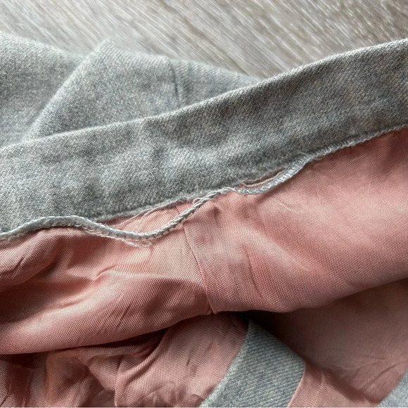 Vintage Pure Wool A Line Button Front Midi Skirt - Picture 14 of 14